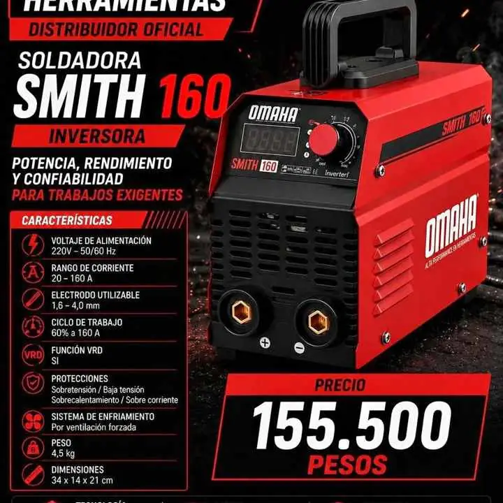 Soldadora 160 Omaha