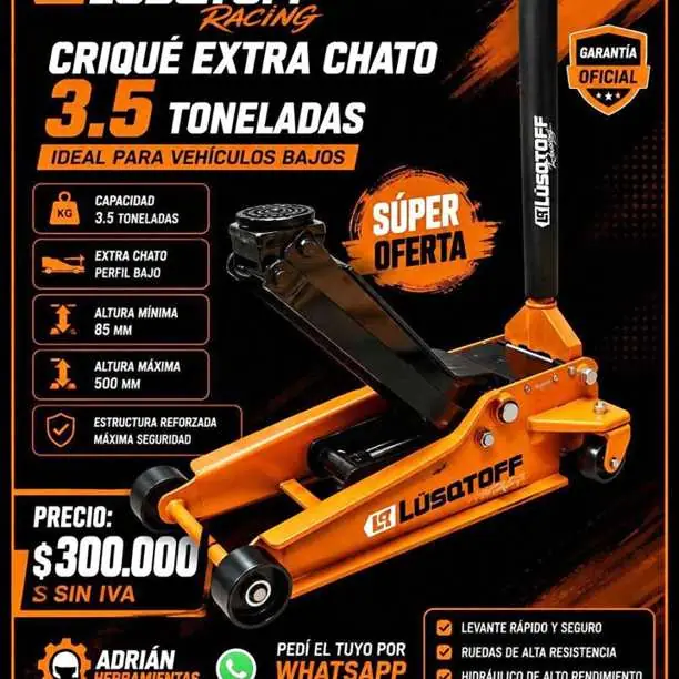 Crique 3.5 toneladas lusqtoff