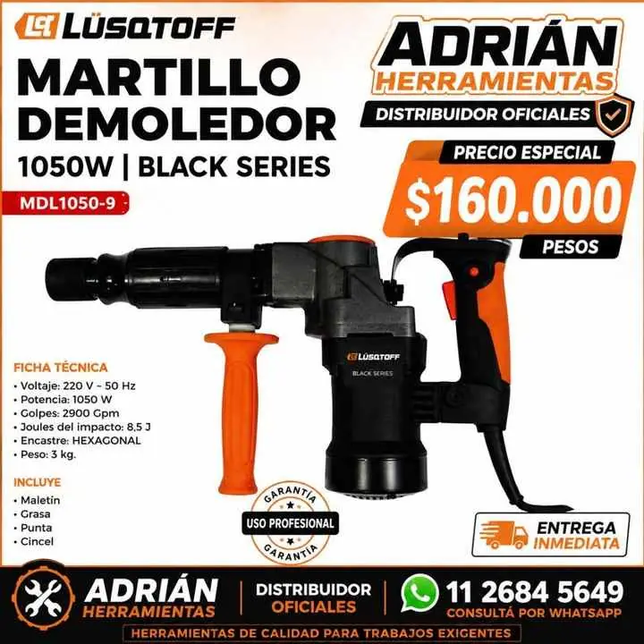 Demoledor+1050+wats+línea+black