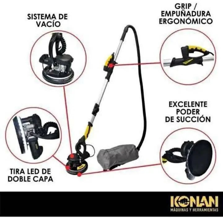 Lijador de pared con bolsa konan
