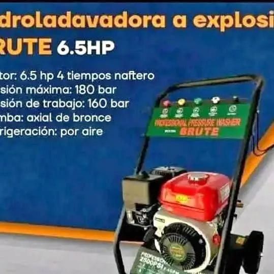 Hidrolavadora alta presión a explosión