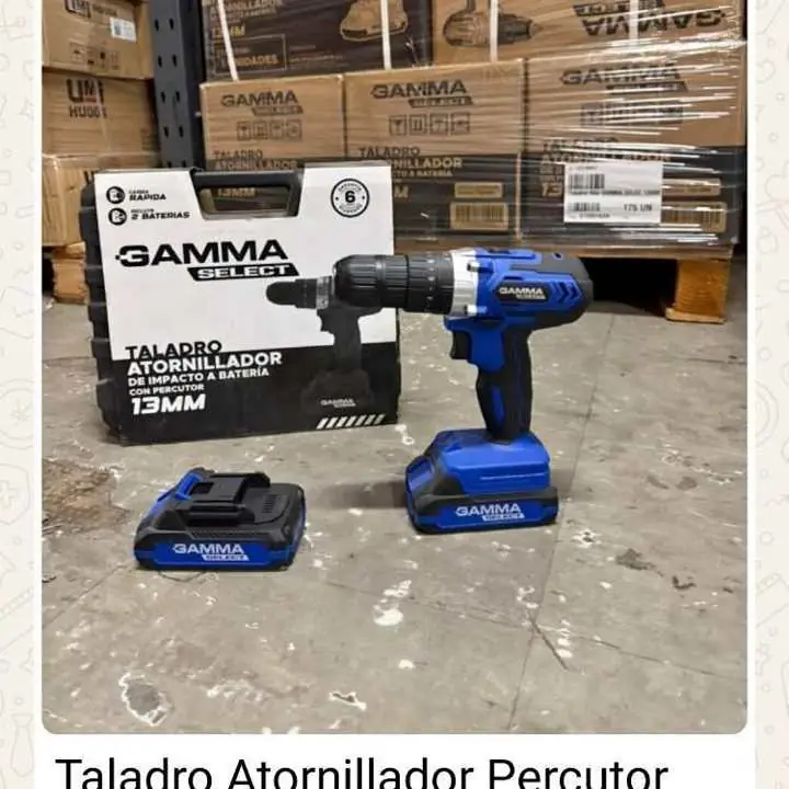 Taladro percutor a batería gamma