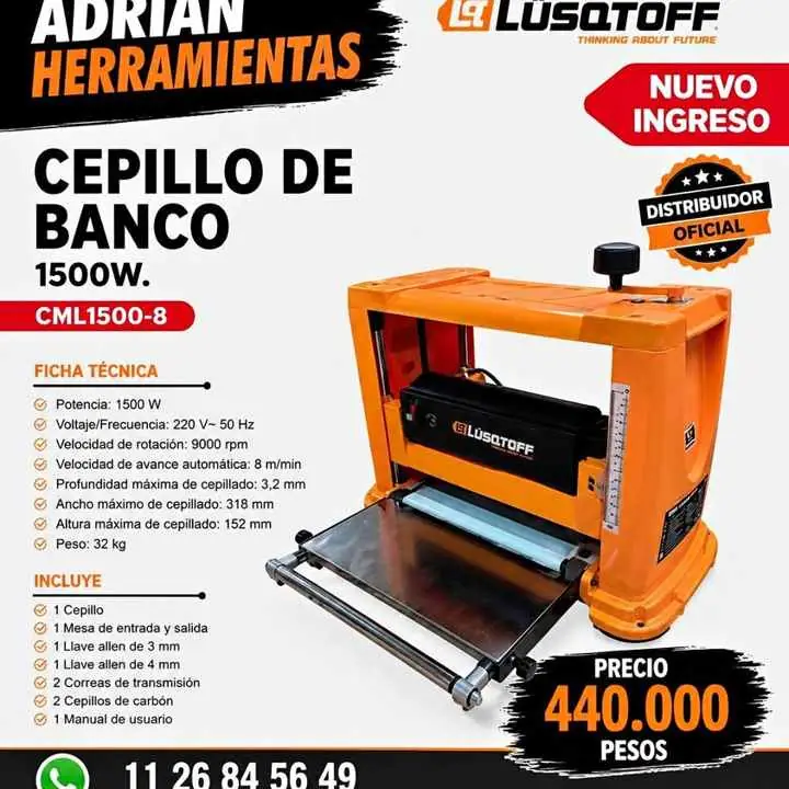 Cepillo de banco lusqtoff