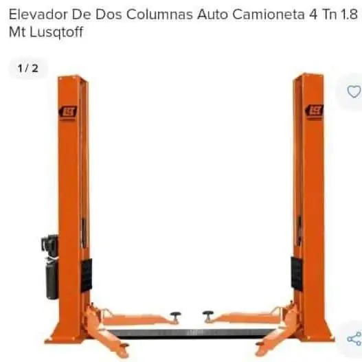 Elevador de dos columnas