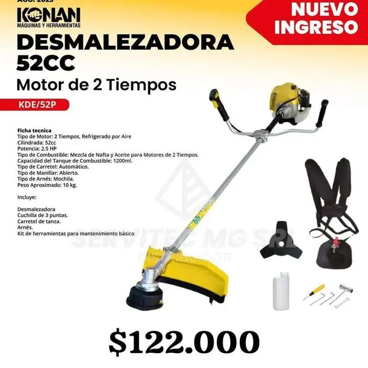 Desmalezadora konan
