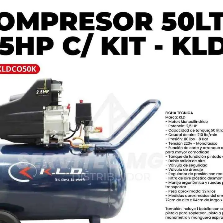 Compresor kld con kit