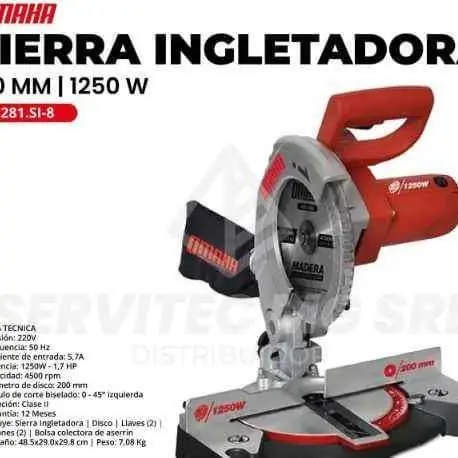Sierra engletadora omaha
