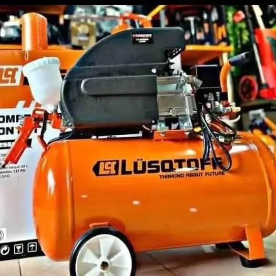 Compresor lusqtoff 50 litros con kit