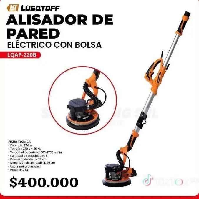 Lijadora de pared y techo lusqtoff