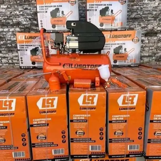 Compresor 50 litros con kit