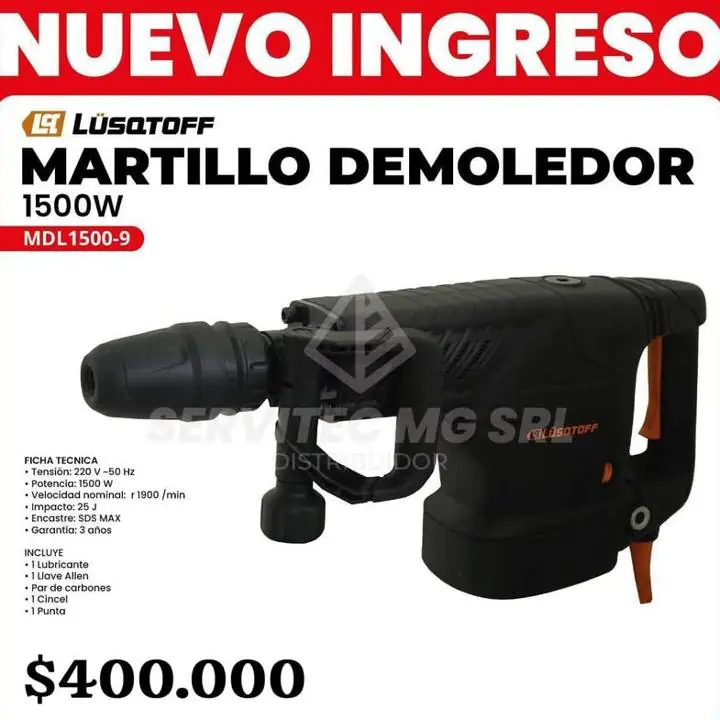 Martillo demoledor