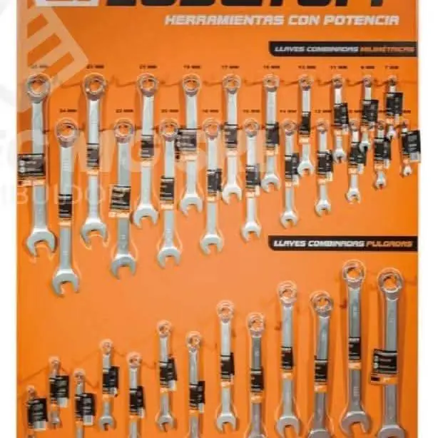 Tablero de llaves combinadas lusqtoff