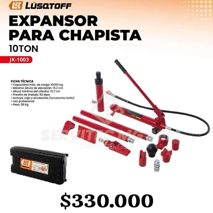 Expansor hidráulico