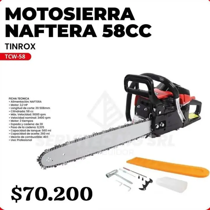 Motosierras por mayor