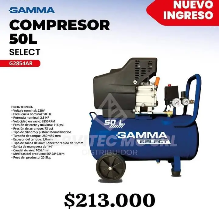 Compresor 50 litros
