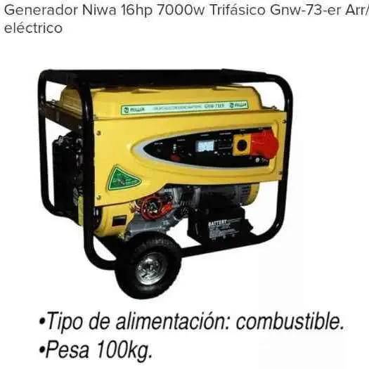 Generador de luz trifásico Niwa