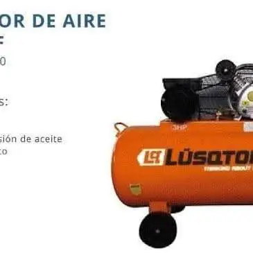 Comresor bicilíndrico correa