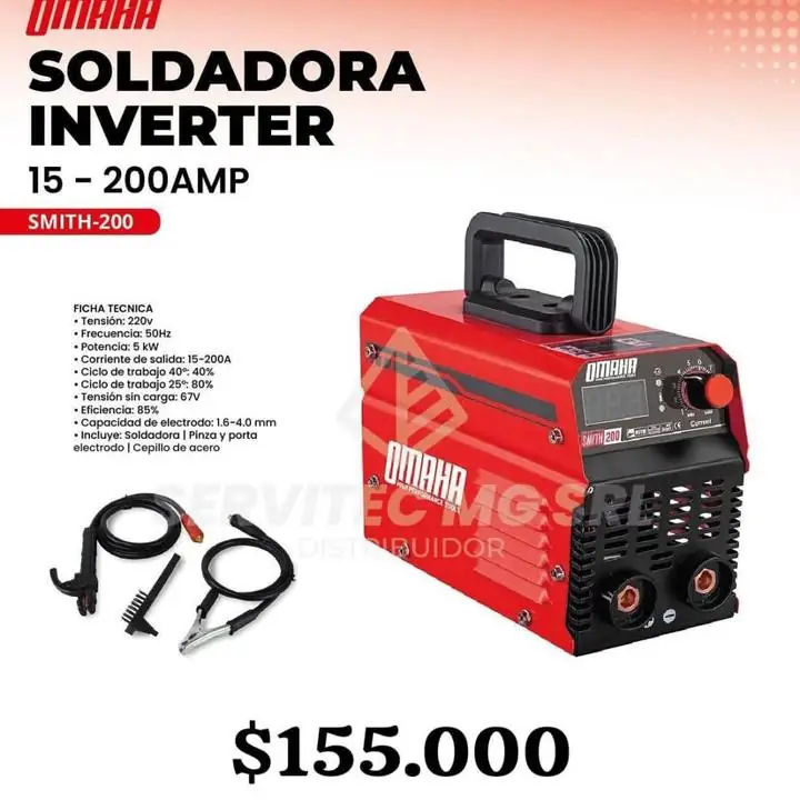 Soldadora 200 amp