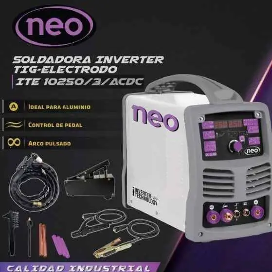 Soldadora neo aluminio