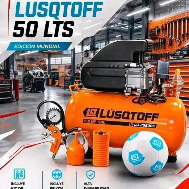 Compresor lusqtoff 50 litros