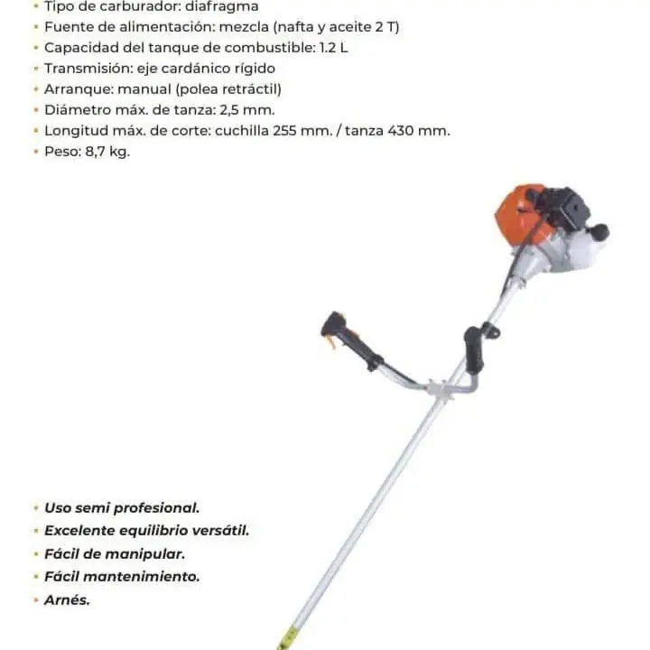 Desmalezadora lusqtoff 52cc