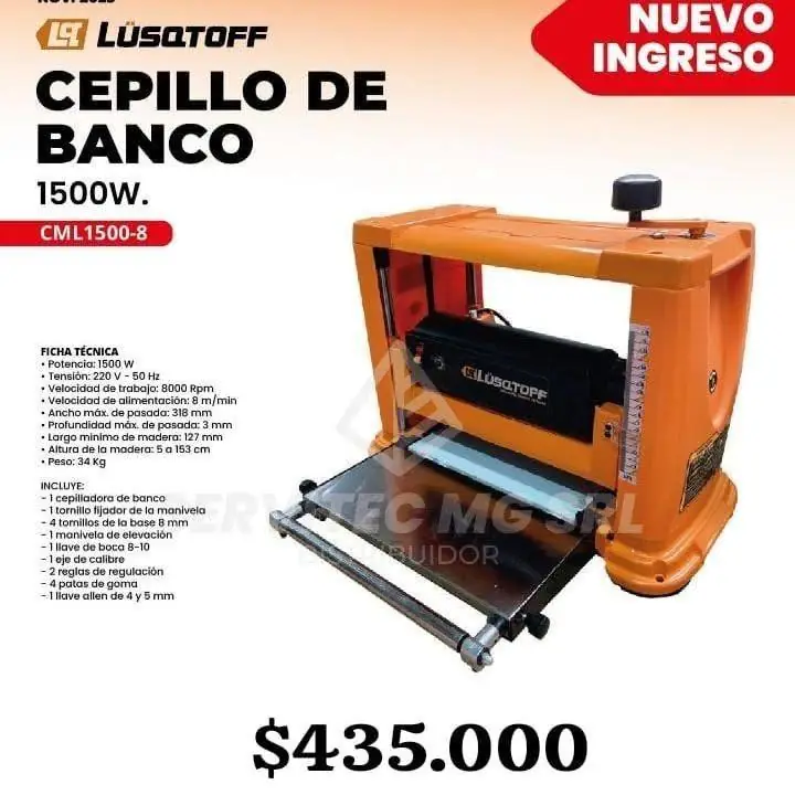 Cepillo de banco lusqtoff