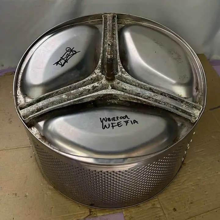 Tacho tambor con eje de lavarropas Whirlpool WFE 71A
