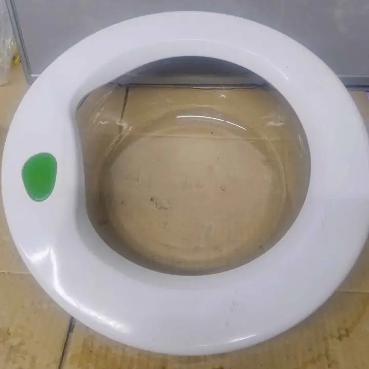 Puerta con visor de vidrio de lavarropas candy CAS 712