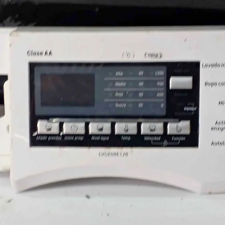 Frente panel de lavarropas Mabe lvmb08e12 de 8kg