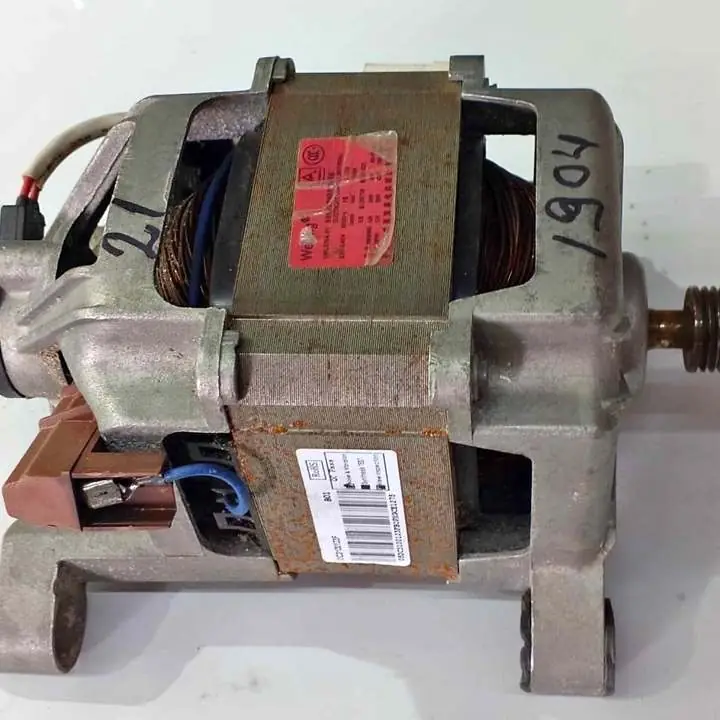 Motor funcionando de lavarropas Samsung wf 1904 /21