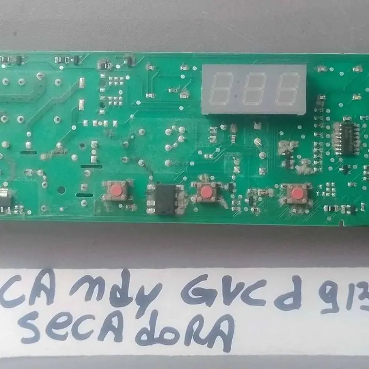 Plaqueta electrónica de secadora candy GVCD 913B