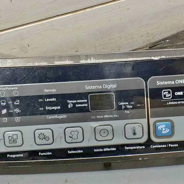 Frente panel de lavarropas philco wm ph08