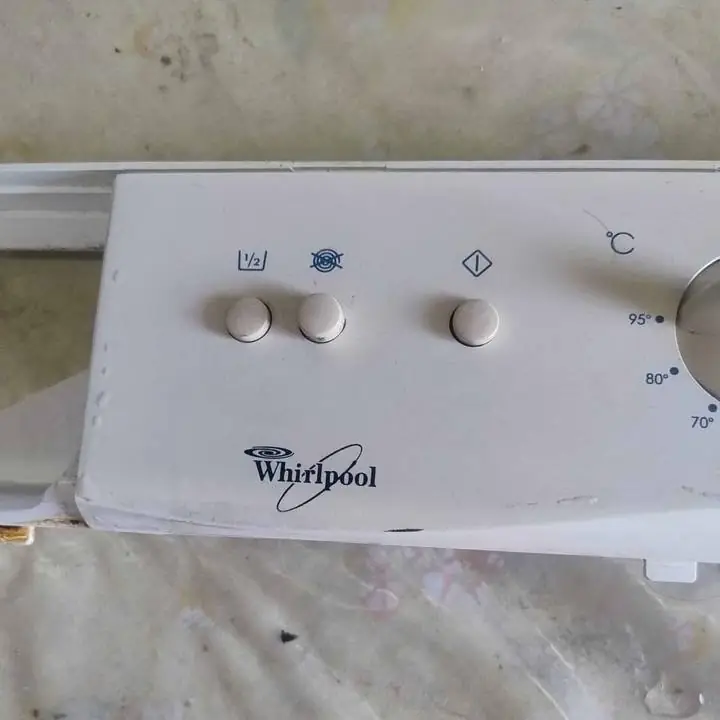 Frente panel de lavarropas Whirlpool AWM 468