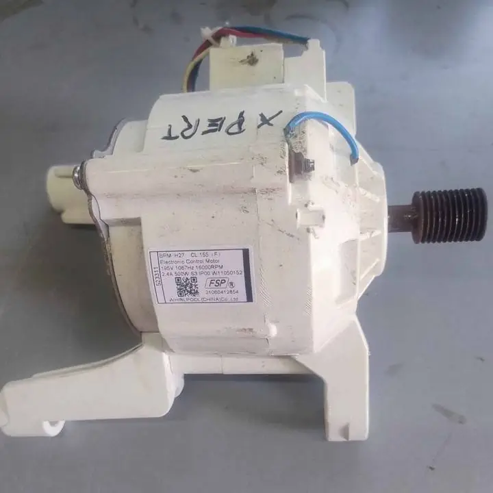 Motor inverter funcionando de lavarropas Whirlpool xpert