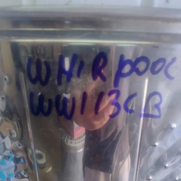 Tacho con aro balanceador y base de lavarropas Whirlpool Wwl13cb