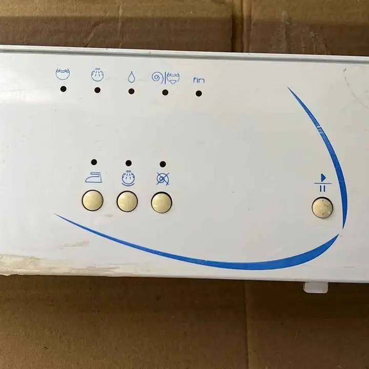Frente panel de lavarropas gafa génesis 6600