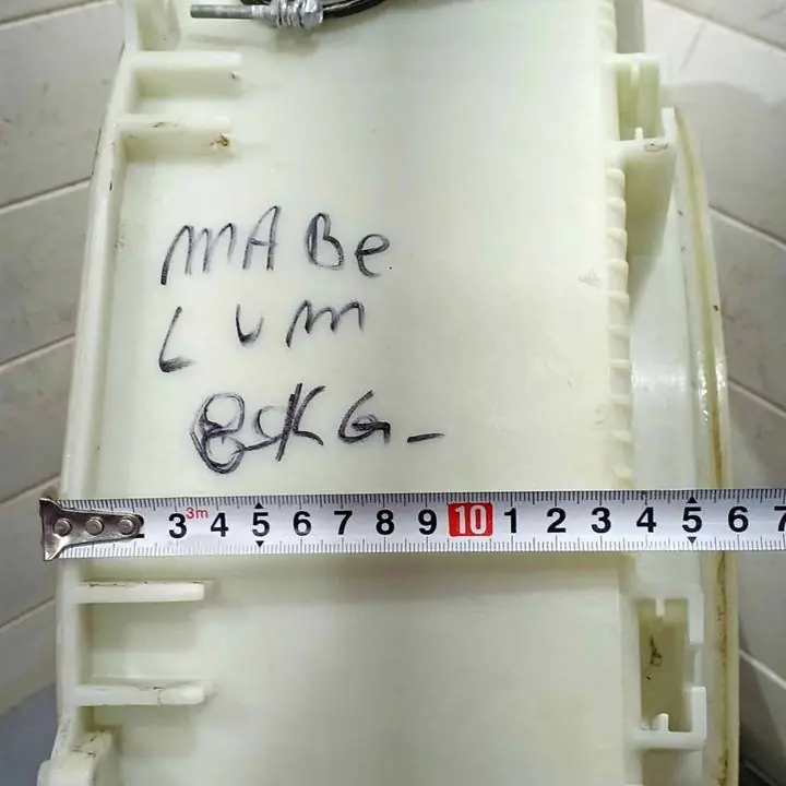 Cuba delantera de lavarropas Mabe lvmb08 de 8kg