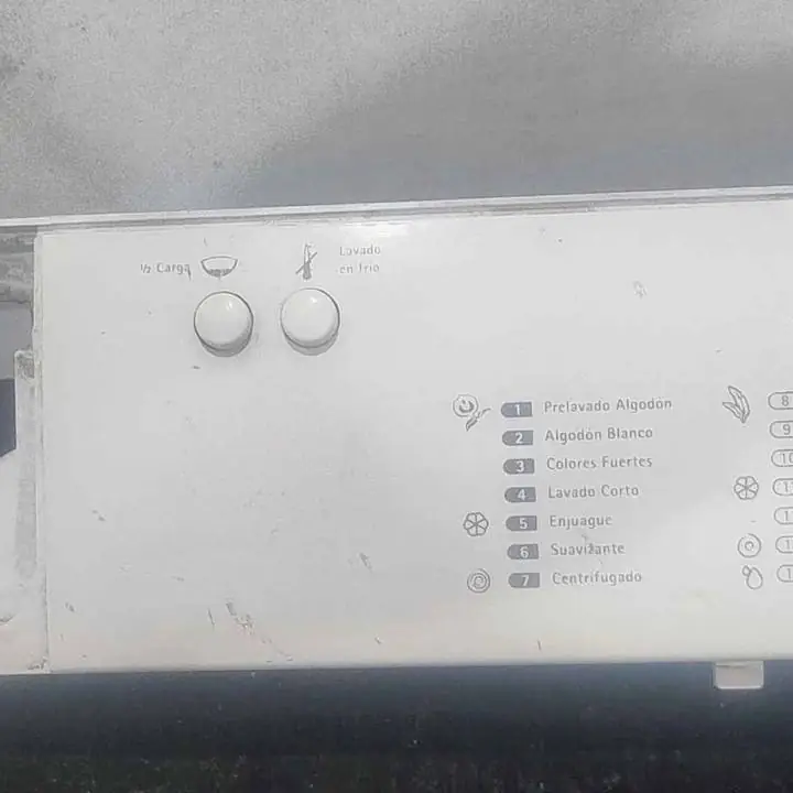 Frente panel de lavarropas coventry LCF 400