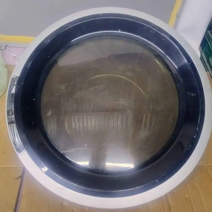 Puerta con visor de vidrio de lavasecarropas general electric