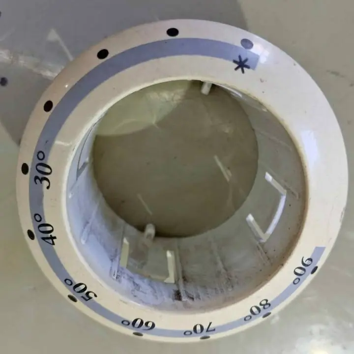 Perilla de temperatura de lavarropas electrolux EW 750 757
