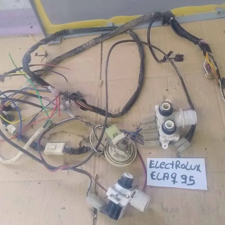 Circuito eléctrico de lavarropas electrolux elaq 95