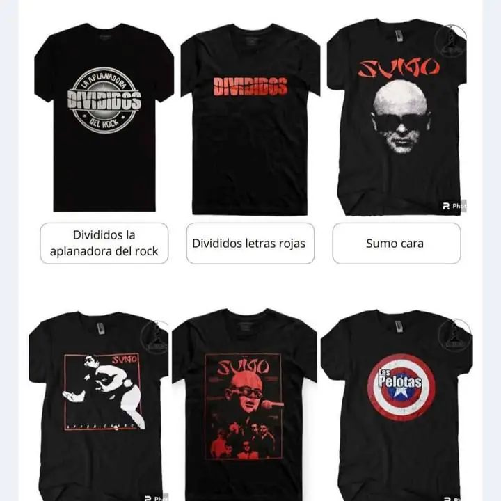 Remeras estampadas,talles S M L XL 2XL 3XL 4XL
