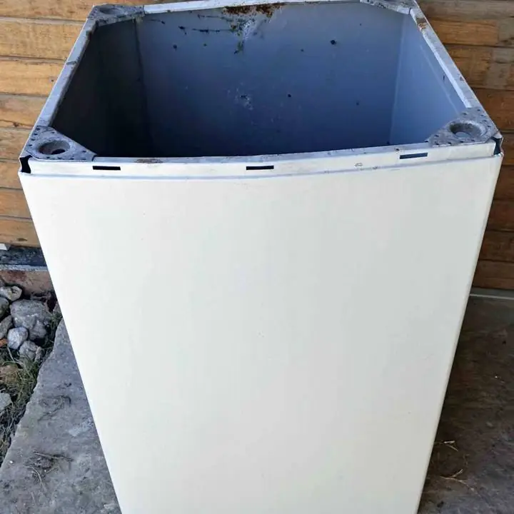 Carcasa gabinete de lavarropas eslabón de lujo ewt 22a