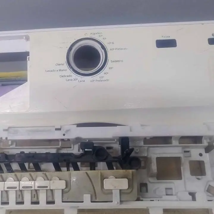 Frente panel de lavarropas Whirlpool WFE 81a