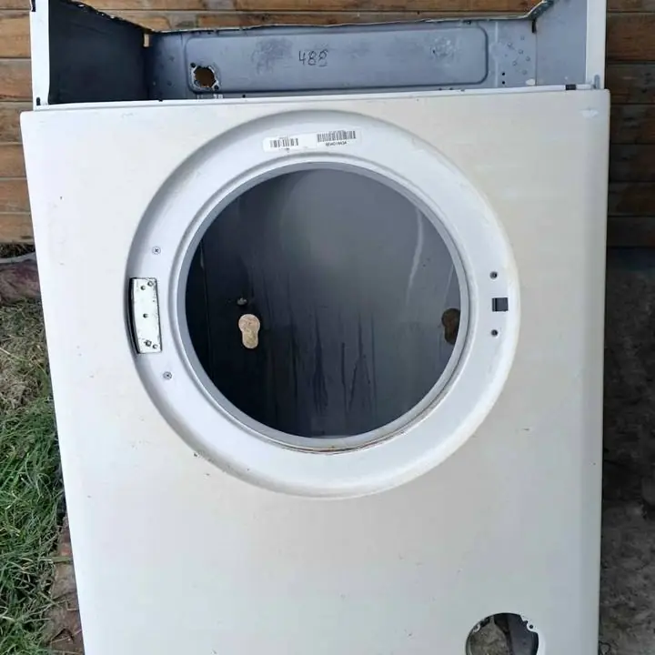 Carcasa gabinete de lavarropas Whirlpool wnq wfe