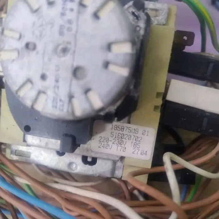 Circuito eléctrico y timer programador de lavarropas Whirlpool AWM 468
