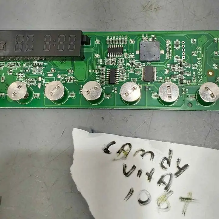 Plaqueta de control display de lavarropas candy Vita 106t