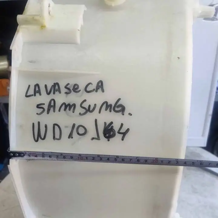 Cuba delantera de lavasecarropas Samsung WD10J64