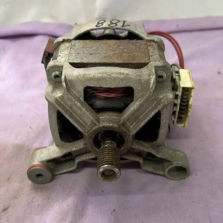 Motor funcionando de lavarropas general electric LVGE08E12