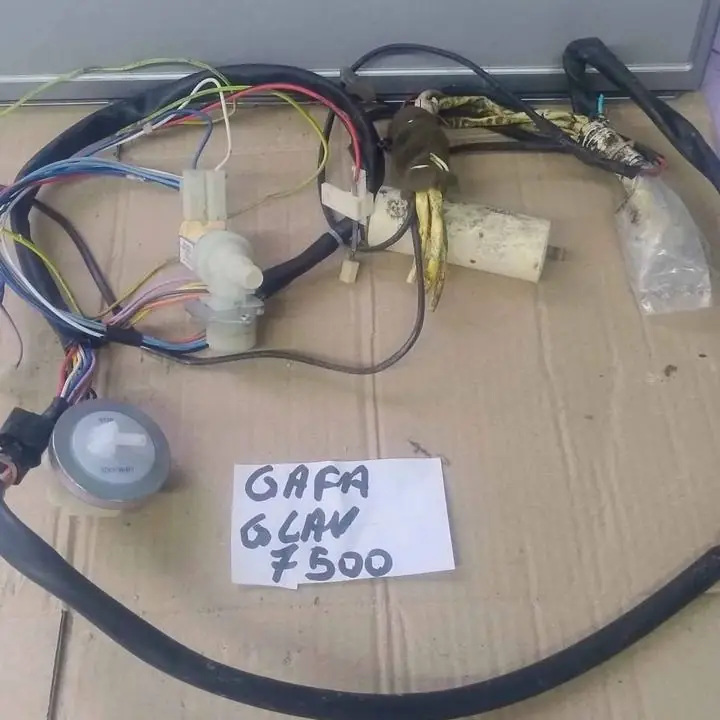 Circuito eléctrico de lavarropas gafa glav 7500